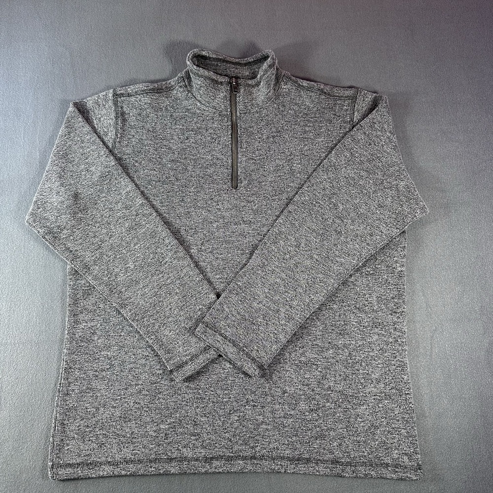 Gap Men's Quarter Zip Pullover Sweater Mock Neck Long Sleeve Casual Size M